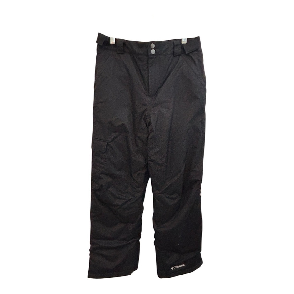 Columbia Youth Kids Purple Black Omni-Tech Snowpants Waterproof Insulated Large